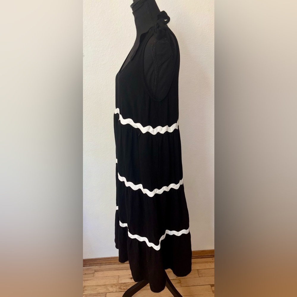 Addison Maternity size 12 Breast Feeding Maxi Dress w Discrete zip across front - Picture 7 of 9